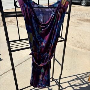 Multicolor Sleeveless Dress